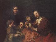 Rembrandt, Family Group